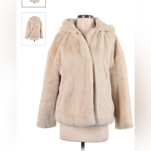 Brown Teddy Bear jacket Zara Basic size 6 kids perfect condition